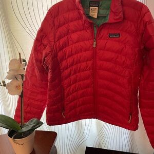 Patagonia Vibrant Red and Teal Jacket